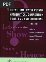 The William Lowell Putnam Mathematical Competition