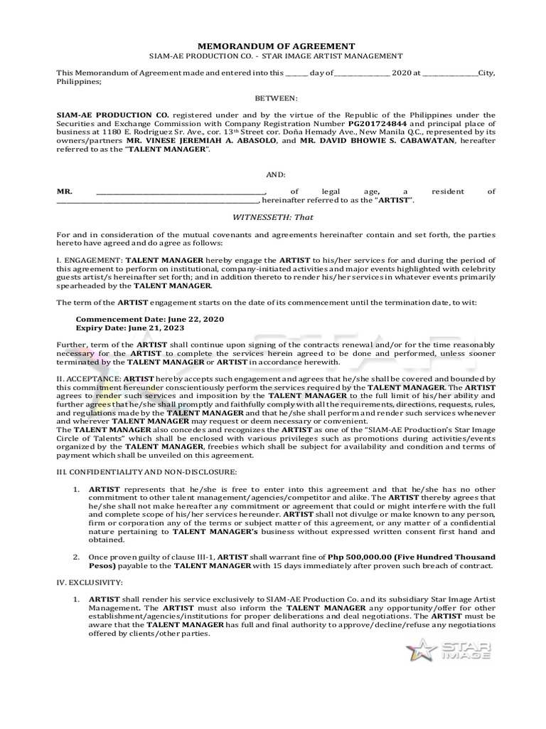 Moa - Star Image 2020 (Template) | PDF | Common Law | Justice