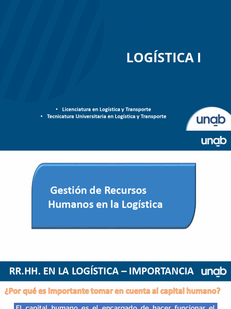 Importancia del Capital Humano en Logística | PDF | Logística | Business
