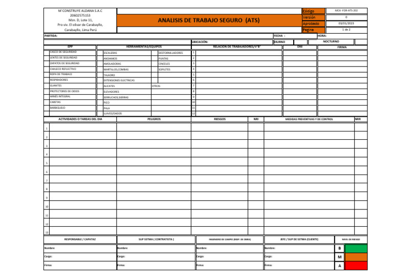 Ats (Formato) | PDF