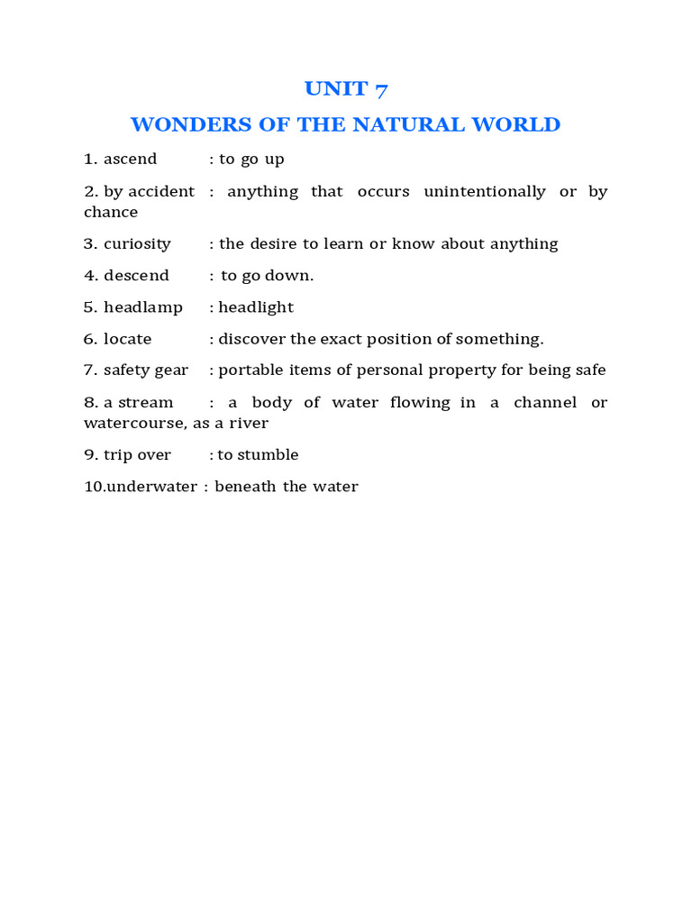P6 Notes Unit 7 Pdf Philosophy Young Adult
