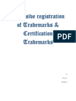 Defensive Registration of Trademarks & Certification Trademarks