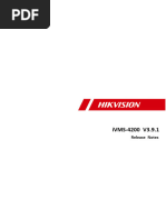 IVMS 4200 Client Software Release Notes V3.12.0 20240913 | PDF | Access ...