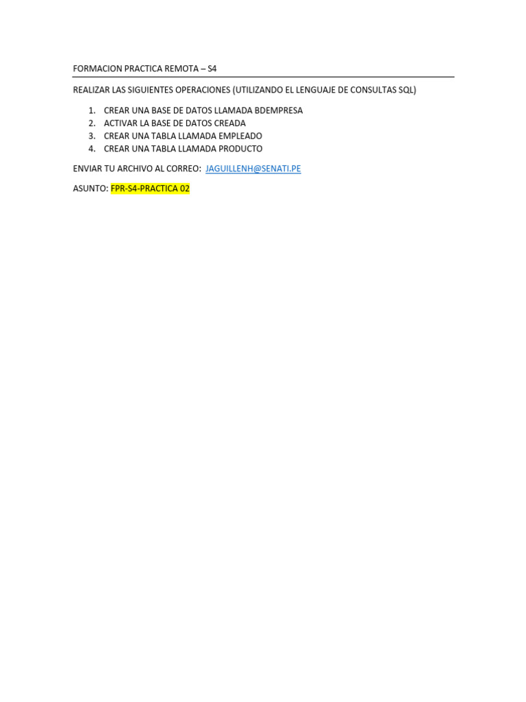 Formacion Practica Remota | PDF