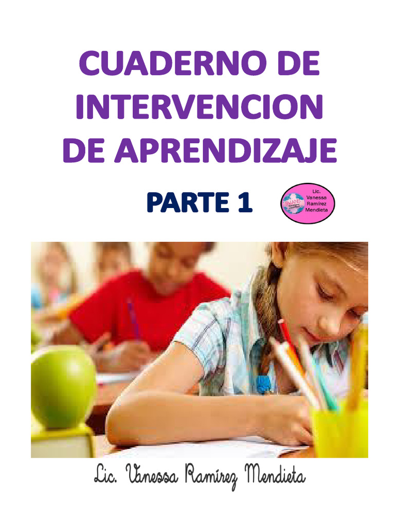parte1-CUADERNDO PARA INTERVENCION DE APRENDIZAJE | PDF | Artes del ...