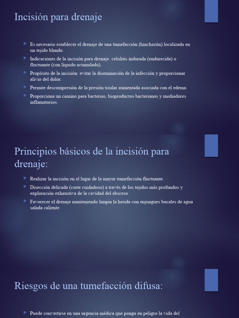 Incisión y Drenaje en Odontología | PDF | Droga anti-inflamatoria libre ...