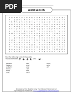 Super Teacher Word Search Puzzle | PDF | Word Search | Word Puzzles