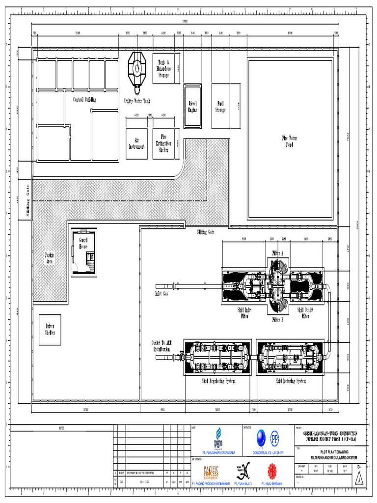 Attachment-C.3 - PLOT PLAN - Manyar Offtake Station | PDF