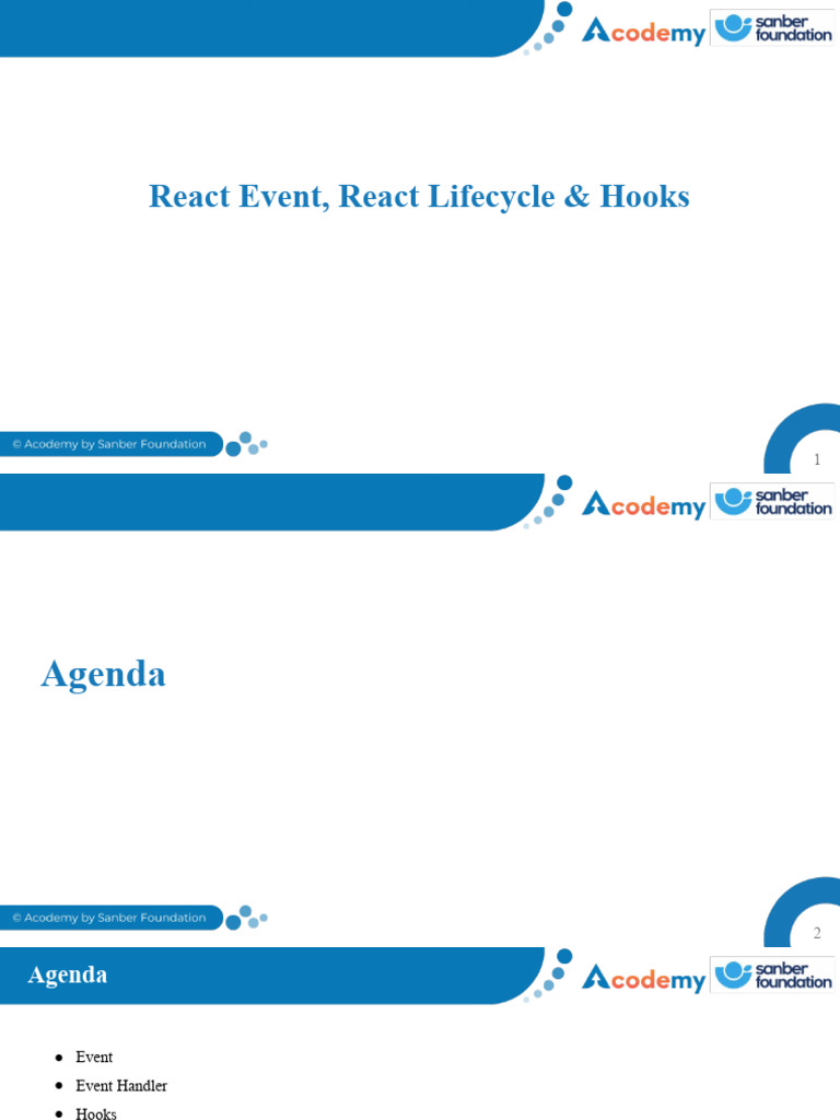 Memahami Event dan Hooks di React | PDF | Komputer