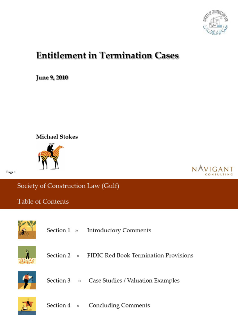 Termination Cases in Construction Contracts | PDF | Employment ...