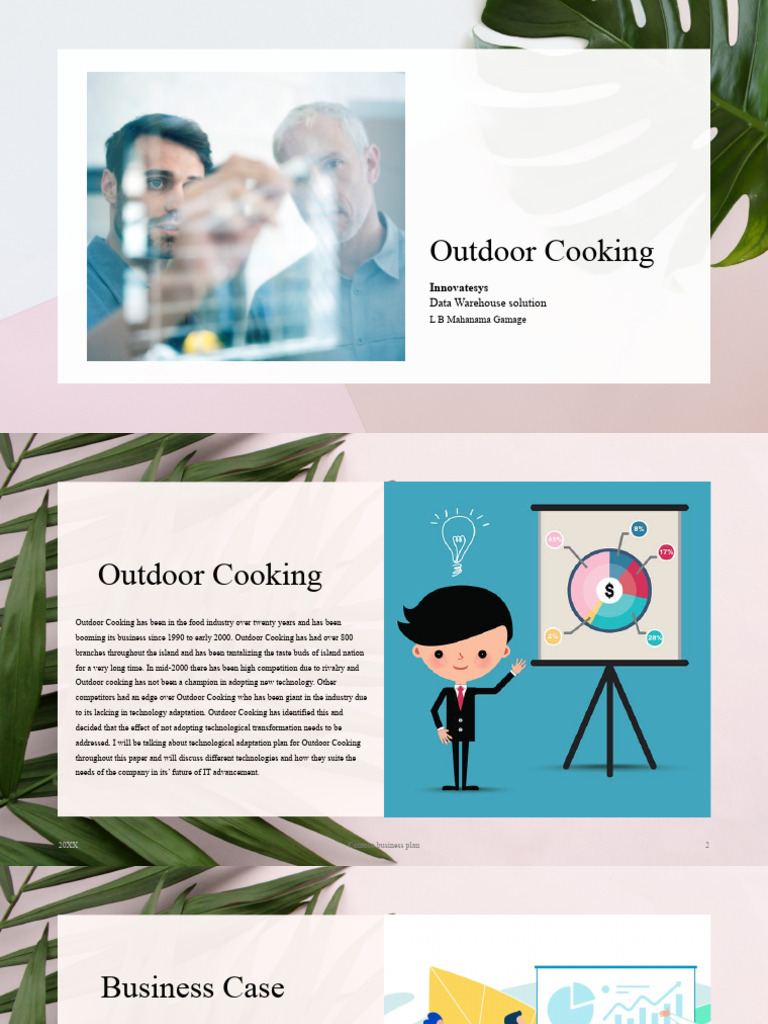 Outdoor Cooking Tech Adaptation Plan | PDF | Amazon Web Services | Data
