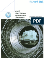 High Voltage Synchronous Generators