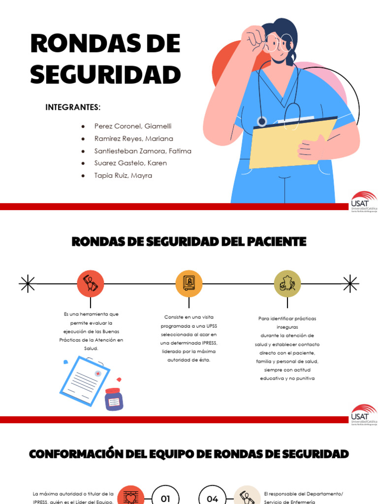 GUIA 15 JUEVES - RONDAS DE SEGURIDAD | PDF | Seguridad del paciente ...