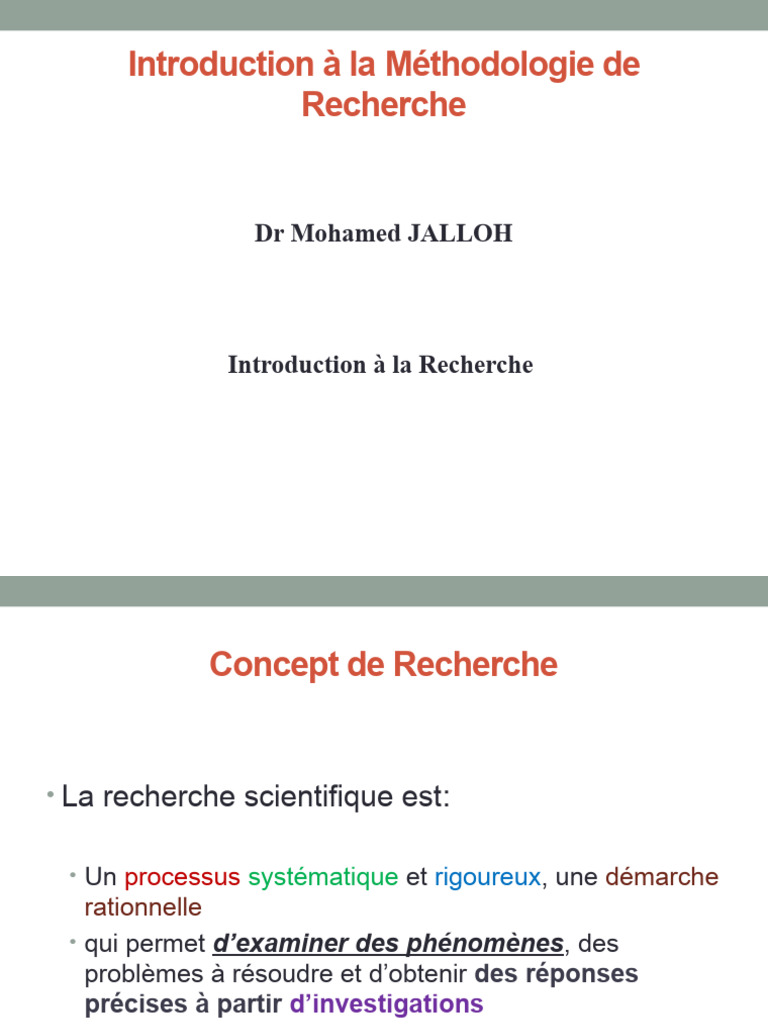 Méthodologie de Recherche en Santé | PDF | Recherche opérationnelle ...
