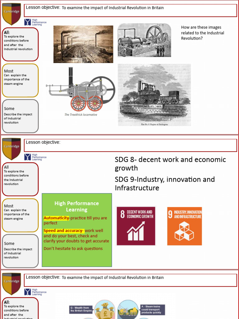 History -Industrial Revolution History 1 | Download Free PDF ...