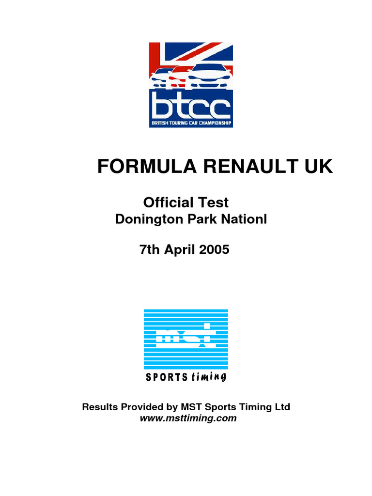 51443frn Doning Pdf Open Wheel Racing Motorsport Competitions