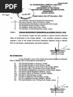 Time Scale Promotion Guidelines Punjab | PDF | South Asia | Government