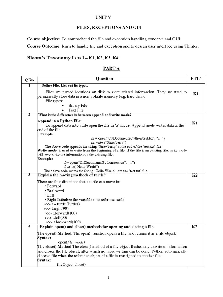 Unit v question bank pdf computer file software development