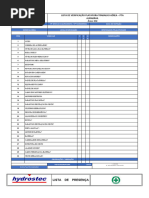 Check List RDC 216 | PDF | Desperdício | Embalagem e rotulagem