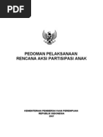 Download Pedoman Pelaksanaan Rencana Aksi Partisipasi Anak by WahyuNarendraKusumaWardana SN73915686 doc pdf