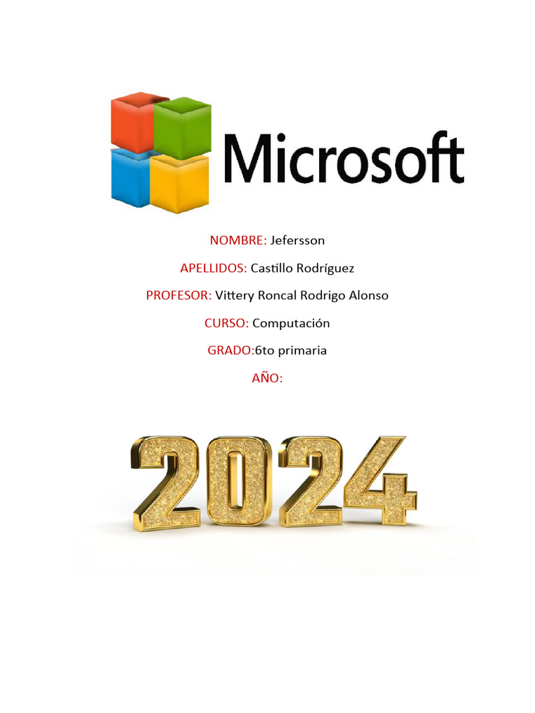 Microsoft y word y software pdf microsoft word software de la