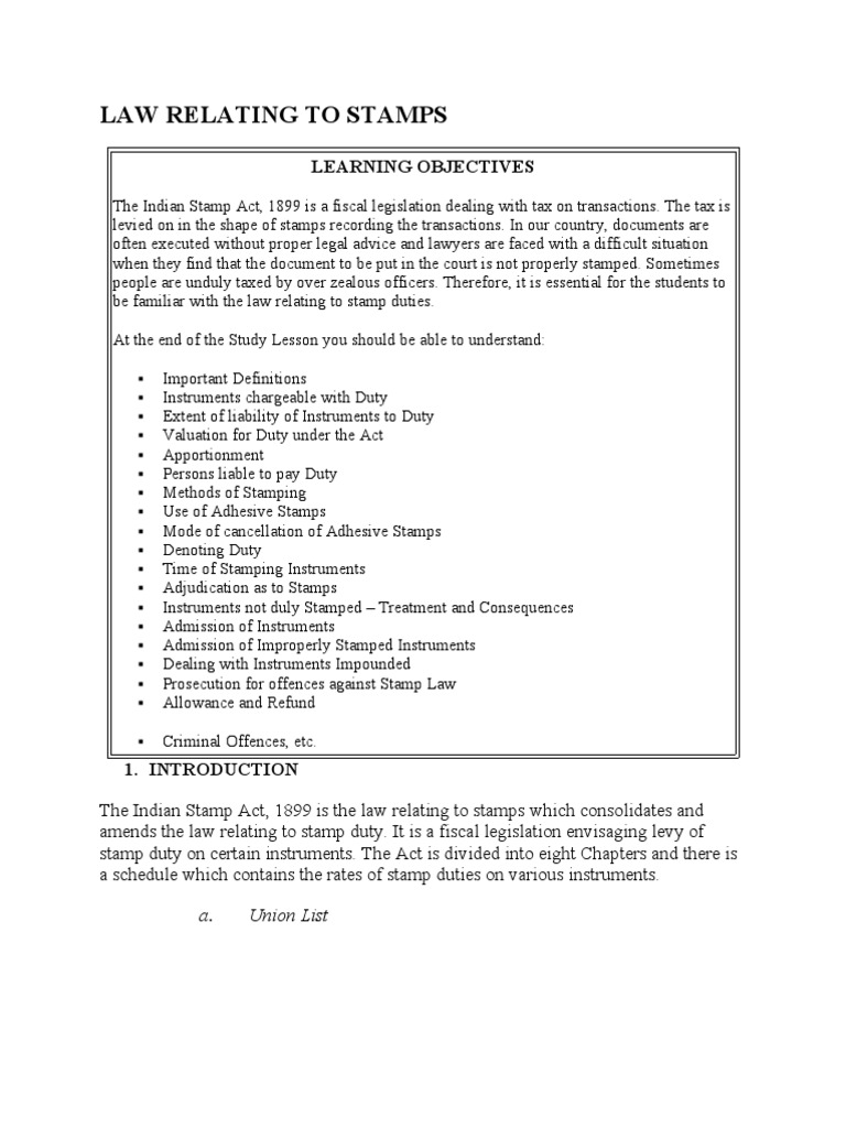 Stamp Act PDF Negotiable Instrument Promissory Note