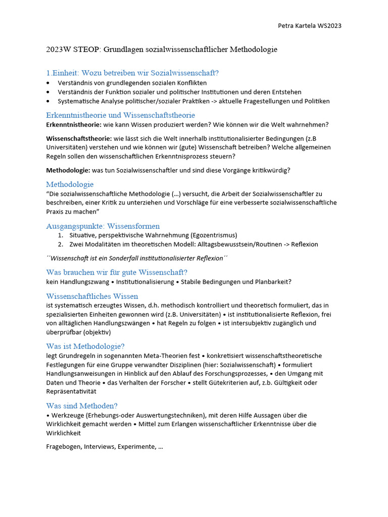 2023W Steop | PDF
