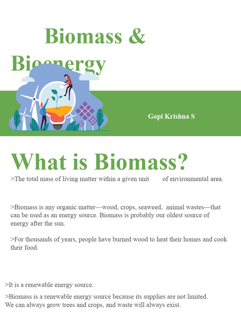 Understanding Biomass Energy Sources | PDF | Biodiesel | Biofuel