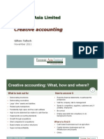 Gillem Tulloch - Creative Accounting (China Companies) 2011 11.01