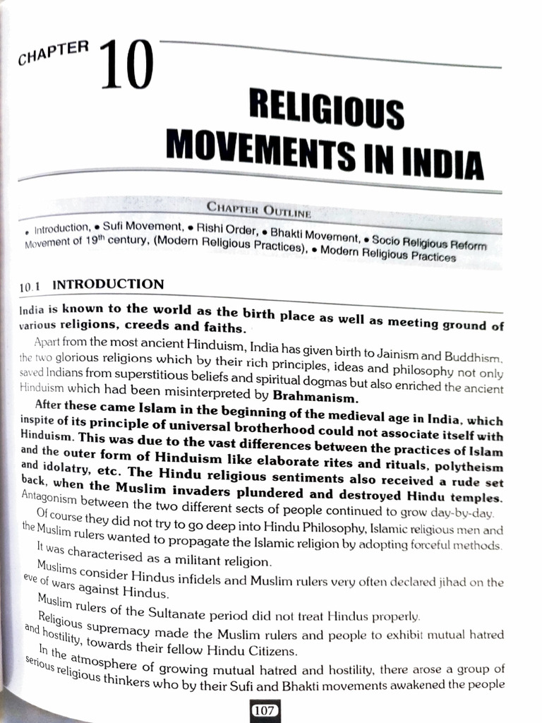 Sufi and Bhakti Movements in India | PDF | Bhakti | Sufism