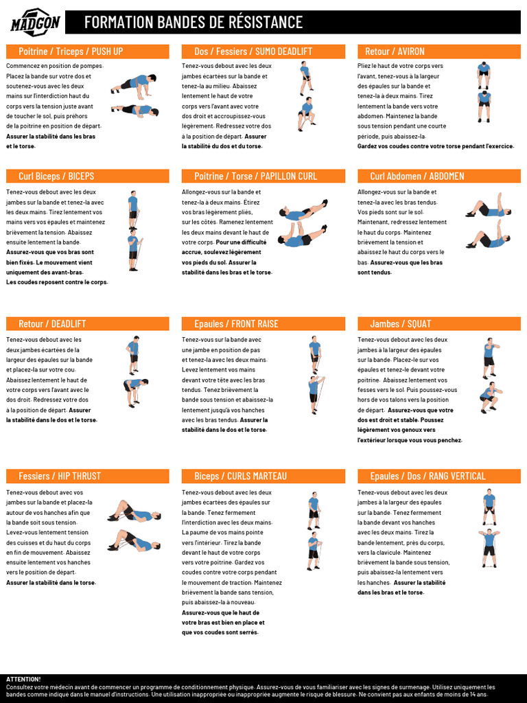 GEKU FIT Planche De Fitness En Bambou Pour Entraînement Avec Bande De Résistance – Plateforme D