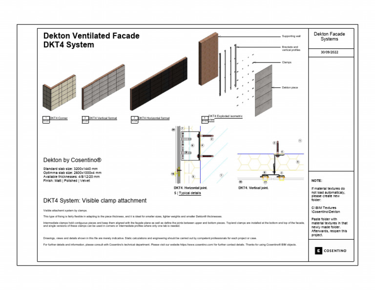 Dekton DKT4 Facade System | PDF
