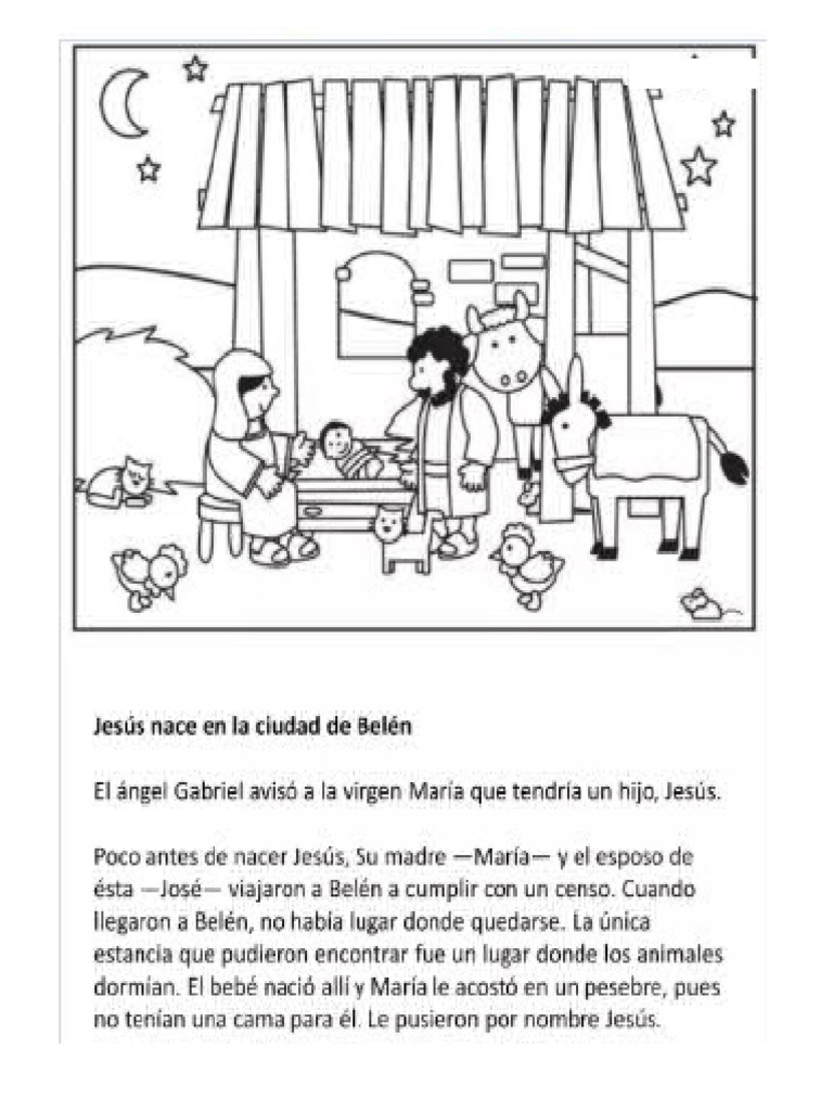 Actividades sobre la vida de Jesús | PDF