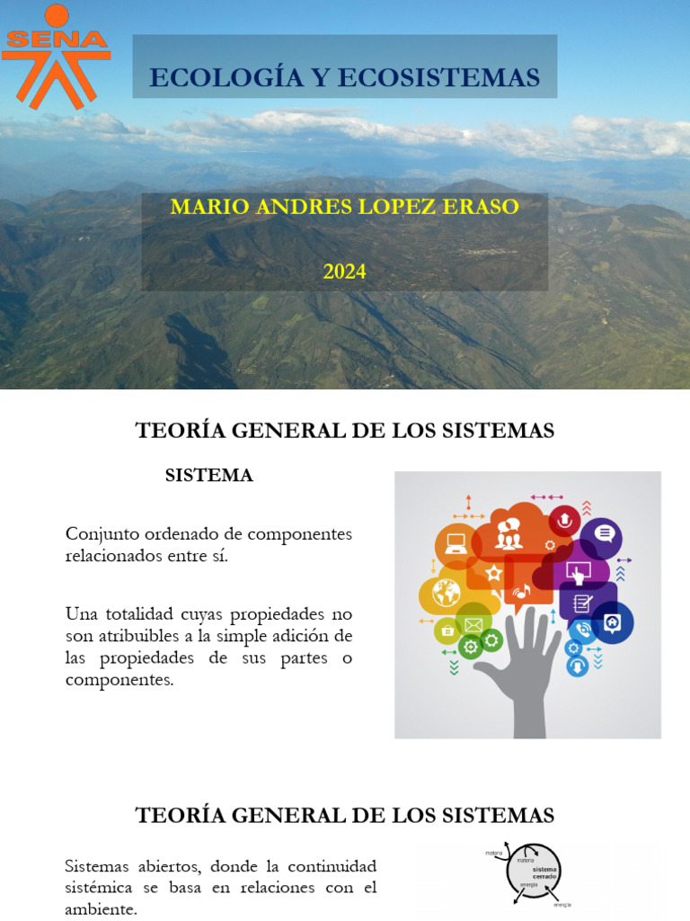 Ecología y Ecosistemas | PDF | Sistema | Ecosistema