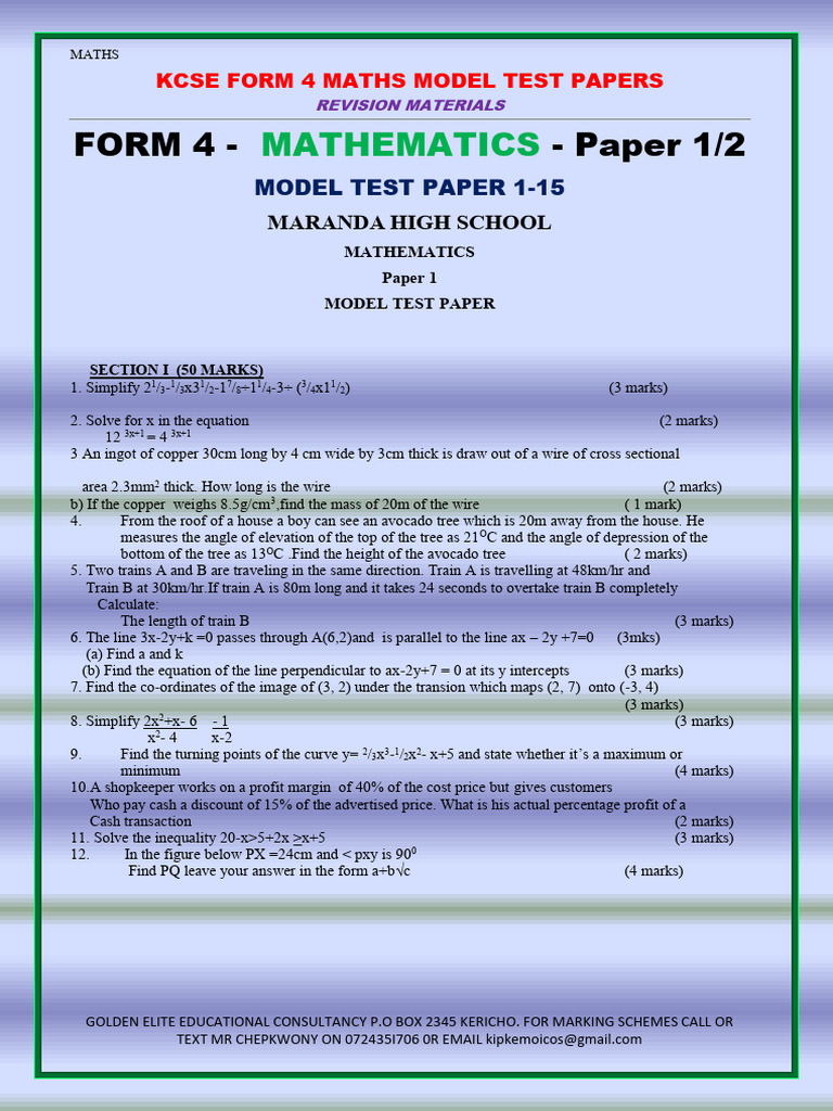 Add Maths F4 Textbook