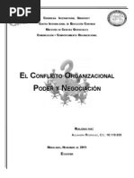 Conflicto Organizacional