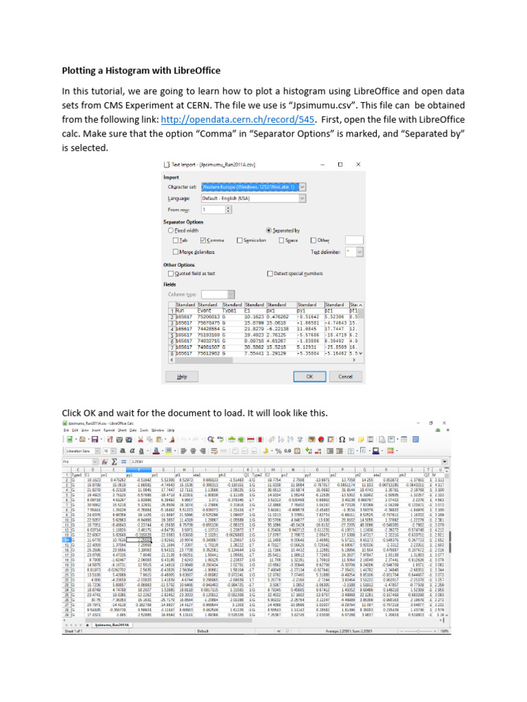 En plotting a histogram in libreoffice download free pdf