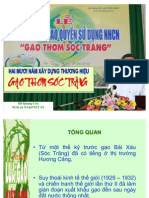 20 Nam Xay Dung Gao Thom ST - Ho Quang Cua - VN