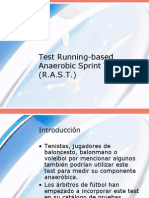 10 Test Running-Based Anaerobic Sprint Test