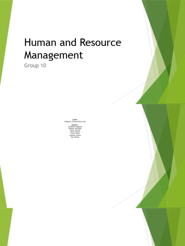 Human Resource Management | PDF | Employment | Employee Benefits