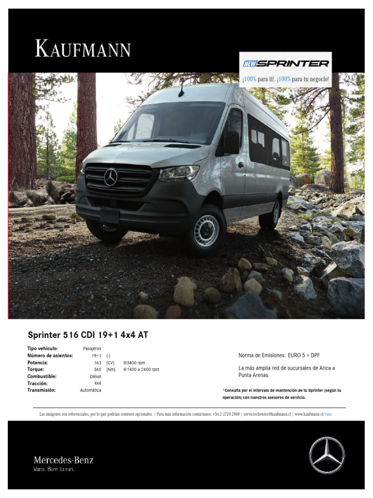 Erstaunlich Sprinter 516 Cdi Technische Daten Ebenbild