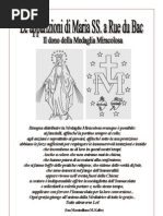 Supplica alla B. V della Medaglia Miracolosa - Stampa 4,1 2,3