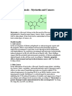  Phytochemical Myricetin and cancers