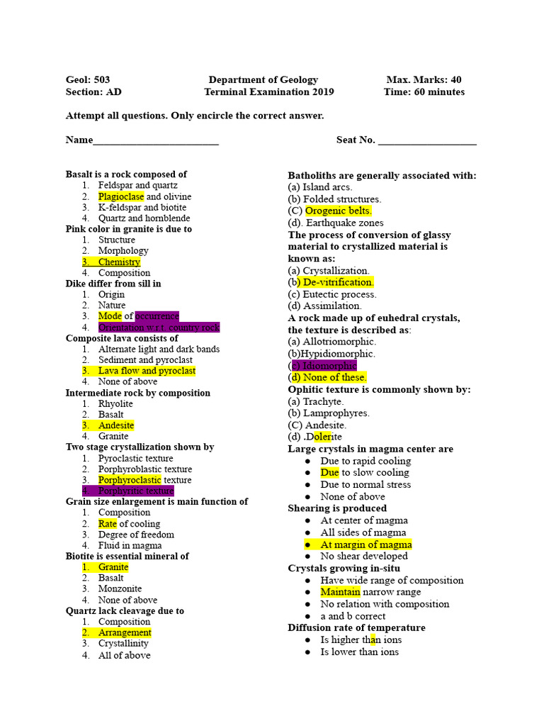 Igneous Petrology | PDF | Magma | Igneous Rock