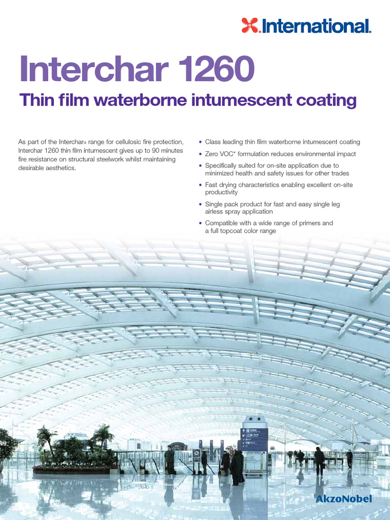 IP0972 Interchar 1260 - UK - LR | PDF | Structural Steel | Coating