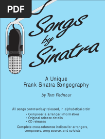 Songs by Sinatra - A Songography