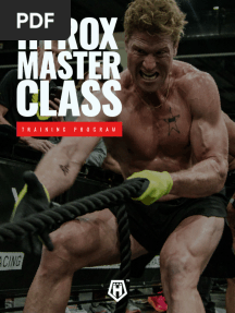 HYROX Master Class Training Program