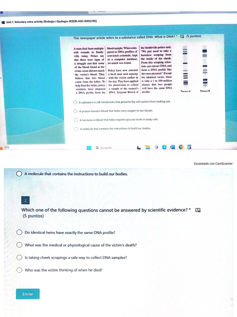 Unit 1 Extra Activities | PDF