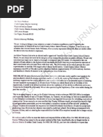 Trustees Letter To DA Wolfson