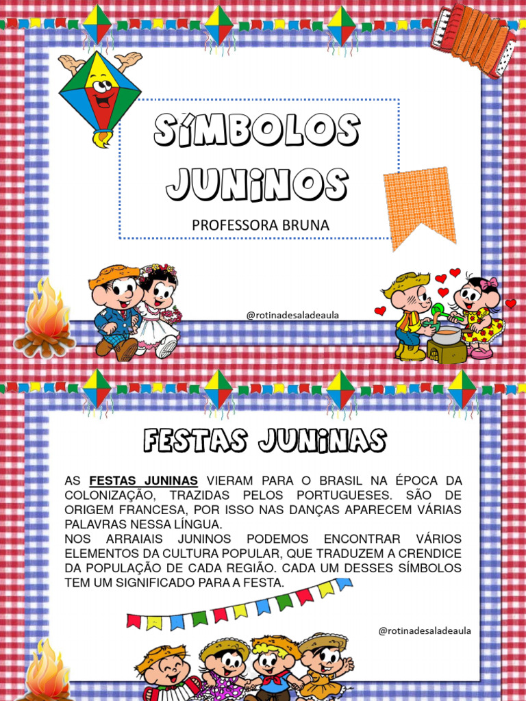 Símbolos das Festas Juninas no Brasil | PDF | Milho